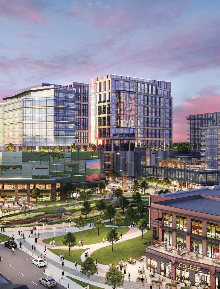 Colorful and Energetic Design for Science and Technology Park in North Carolina